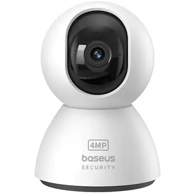 BASEUS Camera supraveghere video Baseus P1, 3K, 360° Pan, Night Vision (Alb)