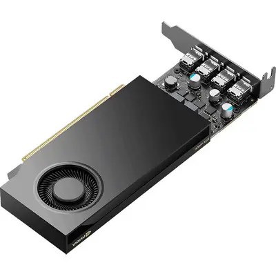 PNY Placa video PNY NVIDIA RTX A1000 8GB 128BIT, GDDR6, 4x mDisplayPort 1.4a, PCI Express 4.0 x8