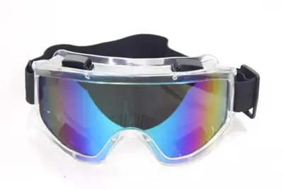 Ochelari cross enduro atv,rama transparenta,sticla oglinda,WB G-02
