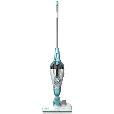 Black & Decker Mop cu aburi Black & Decker FSMH1321, 0.5 L, 1300 W, Alb-Albastru