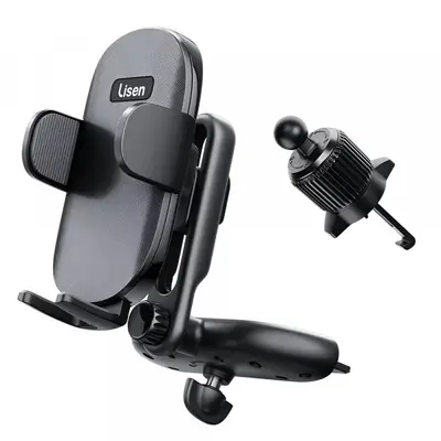 Lisen Suport Auto Lisen 2in1, 4.7inch - 7.2inch, Negru YL0222040016