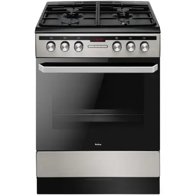 AMICA Aragaz mixt Amica 618GEH2.33HZpTaDpAF(Xsx), 60 cm, 65 l, clasa A, inox