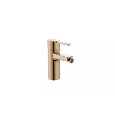 Roca Baterie bideu Roca, Gama Naia, monocomanda, levier metalic, cartus ceramic, set evacuare push…