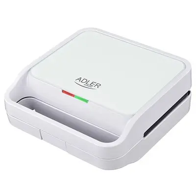 Sandwich Maker AD 3070W 1100W 2x Sandwich Otel Inoxidabil Alb