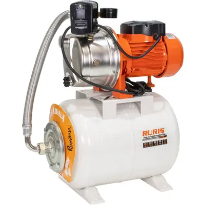 Ruris Hidrofor Ruris aquapower 6009S, 880 W, 24 l , debit 46 l/min, 45 m inaltime refulare, 9 m…