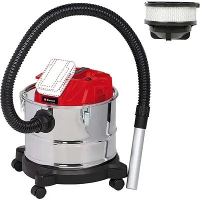 Einhell Aspirator pentru cenusa Einhell TE-AV 18/15 Li C-Solo, 150 W, fara baterie si incarcator…