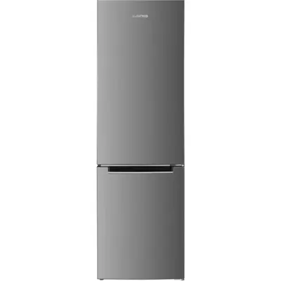 Albatros Combina frigorifica Albatros CFX343E, 262L, Clasa E, H 180 cm, Inox/Argintiu