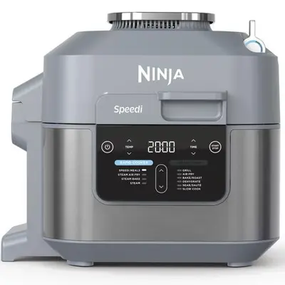 Multicooker Ninja Speedi ON400EU, 1760w, 5,7 litri, 10 programe, Gri