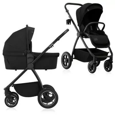 Carucior 2 in 1, Lionelo, Meril, Cu landou si scaun cu dimensiune XL, Reversibil, Cu sistem de…