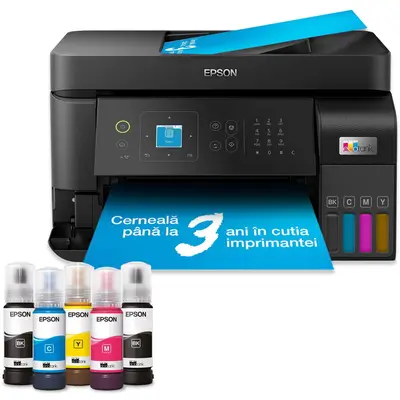 Epson Multifunctional InkJet Color Epson EcoTank L5590, Negru