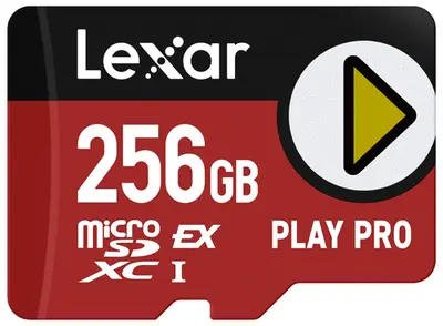 Card de memorie Lexar Play Pro Express 7.1 LMSXPS0256G-BNNNG, 256GB, microSDXC, USH-I U3, V30…