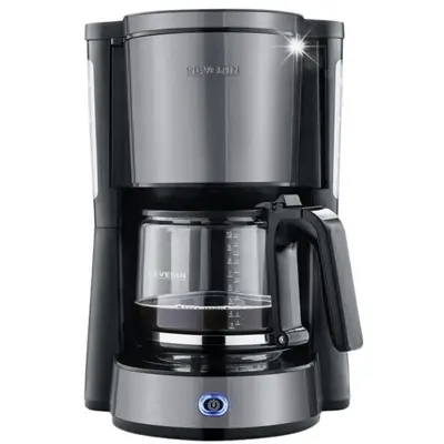 SEVERIN Espressor cafea Severin KA 9572, 1000W, 1.25L, 10 cesti, Argintiu, inox