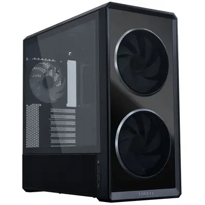 Carcasa LANCOOL 217 INF Midi-Tower Tempered Glass RGB Negru