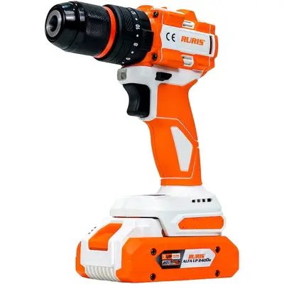 Ruris Masina de gaurit si insurubat Ruris RMX 1360, 20 V, 2 Ah, 2 viteze, motor fara perii, 60 Nm…