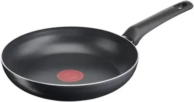 Tigaie Tefal Simple Cook B55604, 24 cm, Thermo-Spot, Aluminiu (Negru)