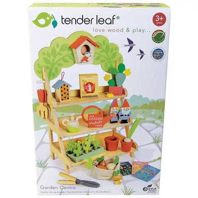 Tender Leaf Jucarie educativa, Centru de gradinarit, Tender Leaf Toys - Garden Center, din lemn…