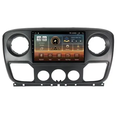 Navigatie dedicata cu Android Renault Master III 2010 - 2019, 4GB RAM, Radio GPS Dual Zone, Display…
