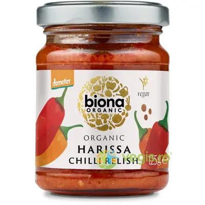 Sos Chilli Harissa Ecologic/Bio 125g