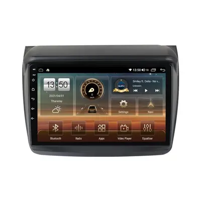 Navigatie dedicata cu Android Mitsubishi L200 2005 - 2015, 4GB RAM, Radio GPS Dual Zone, Display HD…