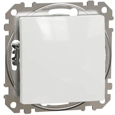Intrerupator cap scara 10AX, Schneider, SDD111106, Sedna Design, alb
