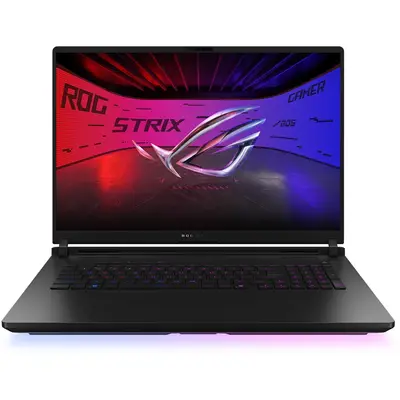 Asus Laptop Gaming ASUS ROG Strix SCAR 18 G835LW-SA058, Intel Core Ultra 9 275HX pana la 5.4GHz, 18…