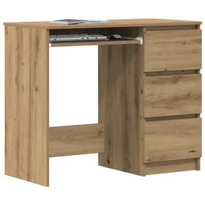Birou artisan stejar 90x45x76 cm lemn prelucrat