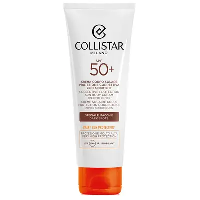 Crema de corp cu protectie solara impotriva petelor pigmentare cu SPF50+ Collistar, 100 ml
