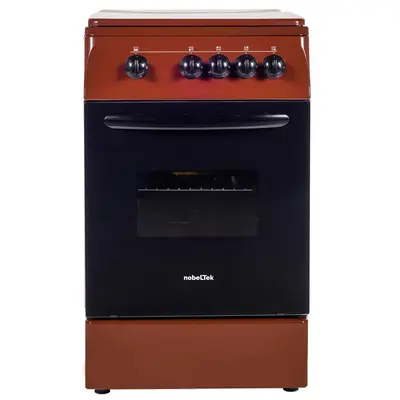 NobeLTek Aragaz NobeLTek NLT 5601M/G1, gaz, 50 cm, maro