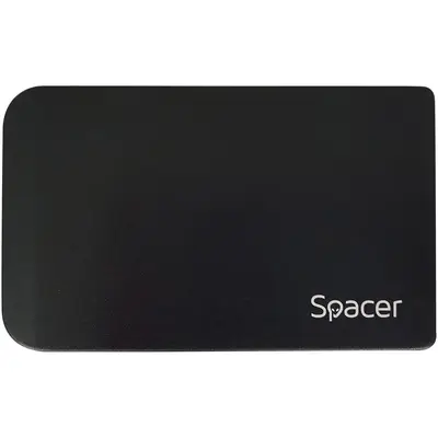 Rack extern pentru HDD / SSD Spacer 2,5 inch, model SPR-25612, tip S-ATA, Negru