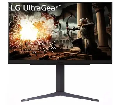 Monitor Gaming IPS LED LG 27inch 27GS75Q-B, QHD (2560 x 1440), HDMI, DisplayPort, Pivot, 180 Hz, 1…