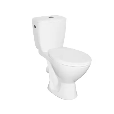 Set vas WC pe pardoseala cu rezervor Cersanit Compact Kascada K100-206 + mecanism si capac…