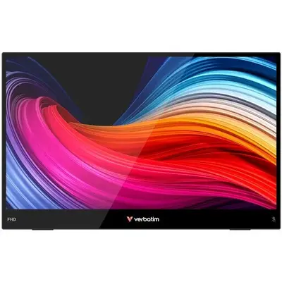 Verbatim Monitor Tactil Portabil IPS LED, Verbatim 32402, 15.6 inch, Light Full HD 1920x1080,USB-C…