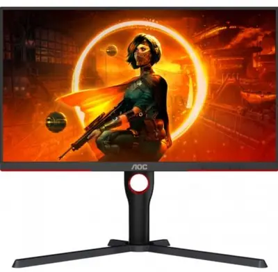 Monitor Gaming VA LED AOC 27inch Q27G3XMN/BK, QHD (2560 x 1440), HDMI, DisplayPort, Pivot, 180 Hz…
