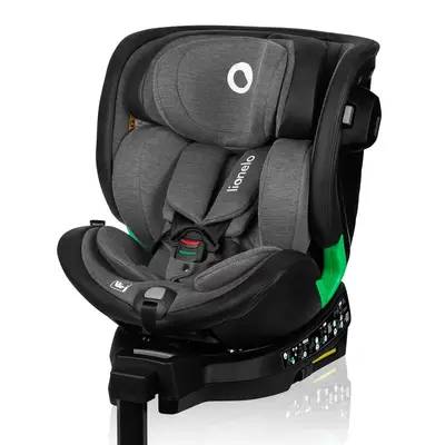 Scaun auto, Lionelo, Harmony i-Size, Rotire 360 grade, Protectie laterala, Cu spatar reglabil in 5…