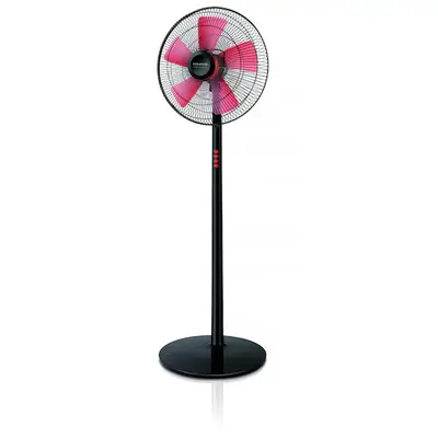 Ventilator de Camera Boreal 16C Elegance 50W 3 Viteze Negru / Rosu