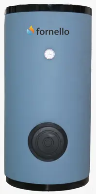 Boiler pentru pompa de caldura cu serpentina marita FORNELLO SOL HP 200 LT 1S montaj pe sol…