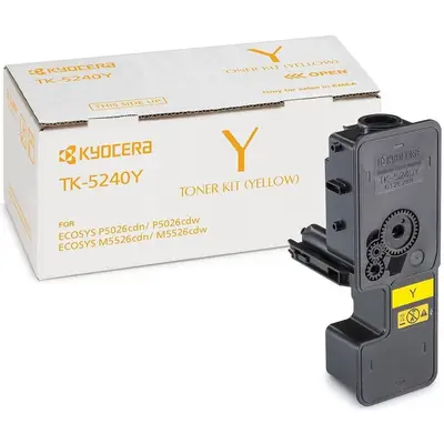 Kyocera Cartus Toner Yellow TK-5240Y 3K Original Kyocera M5526CDN