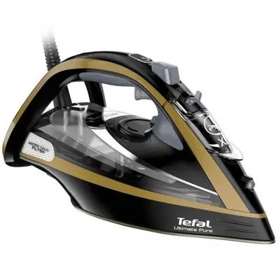 Tefal Fier de calcat Tefal Ultimate Pure FV9847E0, 3200W, abur 260g/min, 350ml, colector…