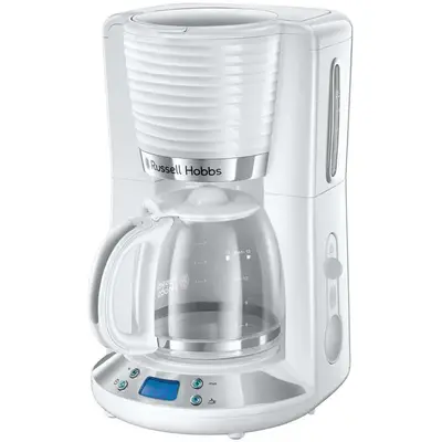 Russell hobbs Cafetiera Russell Hobbs Inspire White 24390-56, 1100 W, 1.25 l, Tehnologie WhirlTech…