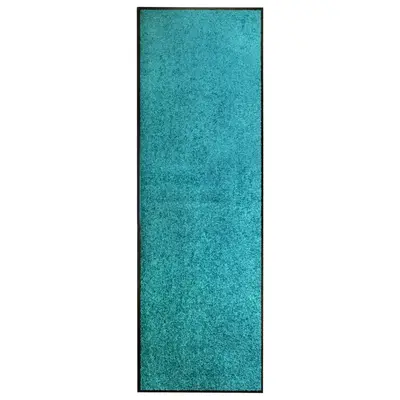 Covoras de usa lavabil, cyan, 60 x 180 cm
