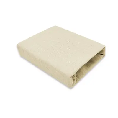 Cearceaf cu elastic, MimiNu, Pentru patut 140X70 cm, Din muselina bumbac certificat Oeko Tex…