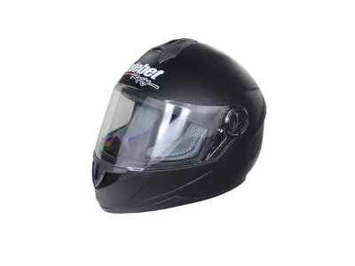 Casca moto integrala pentru adulti, Safebet HF-122, culoare negru mat, marime M