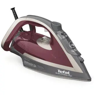 Tefal Fier de calcat Tefal FV6870E0, 2800W, Iesire abur 40g/min, Rezervor Apa 270 ml, Gri/Rosu