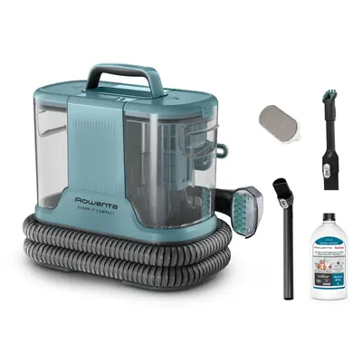 Aspirator cu spalare Rowenta Clean IT Compact IN3021F0 400W rezervor apa & detergent 1.4L rezervor…