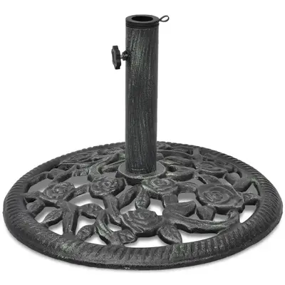 Baza pentru umbrela din fonta, 12 kg, 48 cm