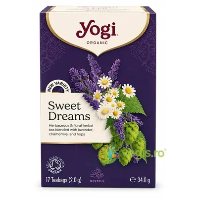 Ceai Sweet Dreams Ecologic/Bio 17 plicuri