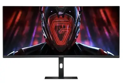 Monitor Gaming VA LED Xiaomi 34inch G34WQi, WQHD (3440 x 1440), HDMI, DisplayPort, Ecran curbat…