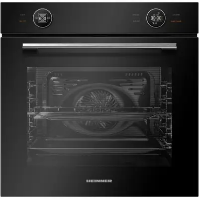 Cuptor incorporabil Heinner HBO-M7210GCDRC-GBK, 72L, 10 Functii, Clasa A+, Timer digital, Display…