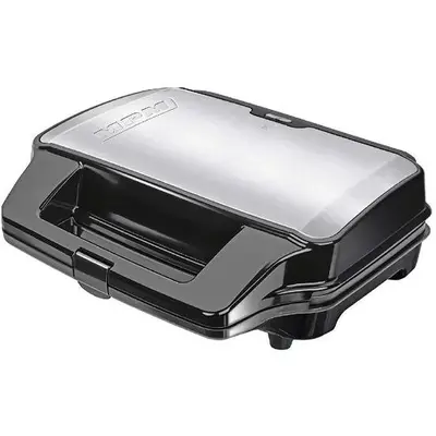 MPM Sandwich maker MPM MOP-45M, 900 W, Negru/Argintiu