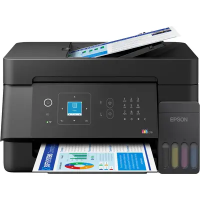 Epson Imprimanta Multifunctionala EPSON EcoTank L5390, InkJet Color, CISS, A4, Fax, Viteza printare…